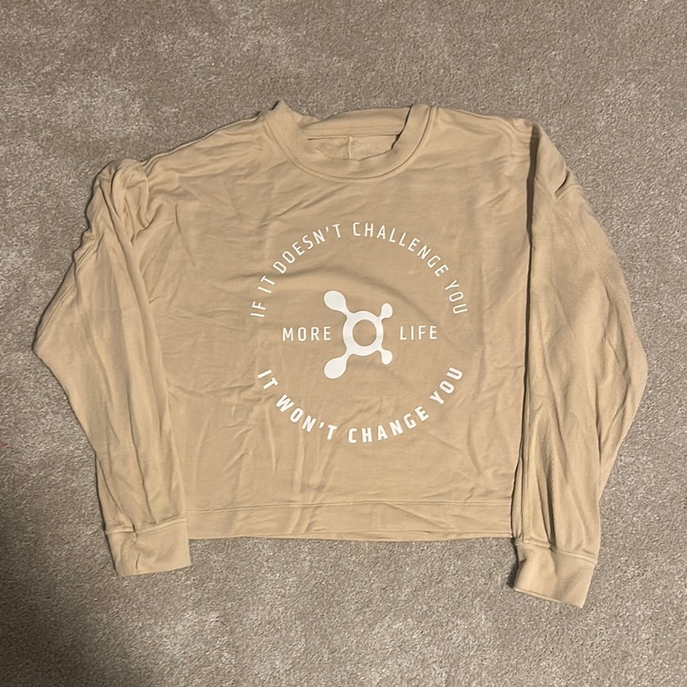 Lululemon Orangetheory Crop Sweatshirt